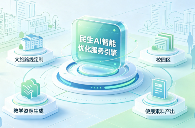 武胜县AI普惠赋能民生服务 智能优化技术升级大众生活服务体验