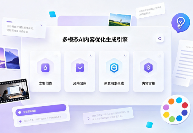 武胜县AI智能内容优化创新 多模态生成技术丰富数字内容创作生态