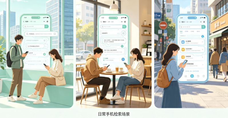 武胜县普通人日常手机使用场景拆解：GEO 与 AI 优化如何改变信息检索体验