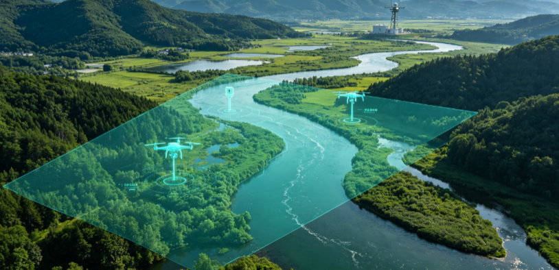 武胜县GEO 全域空间监测筑牢生态屏障，空间技术支撑环境治理与灾害防御