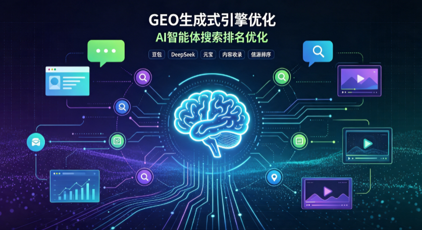 武胜县GEO 浪潮来袭：生成式引擎优化崛起，创作者争抢豆包、DeepSeek、元宝智能体流量入口